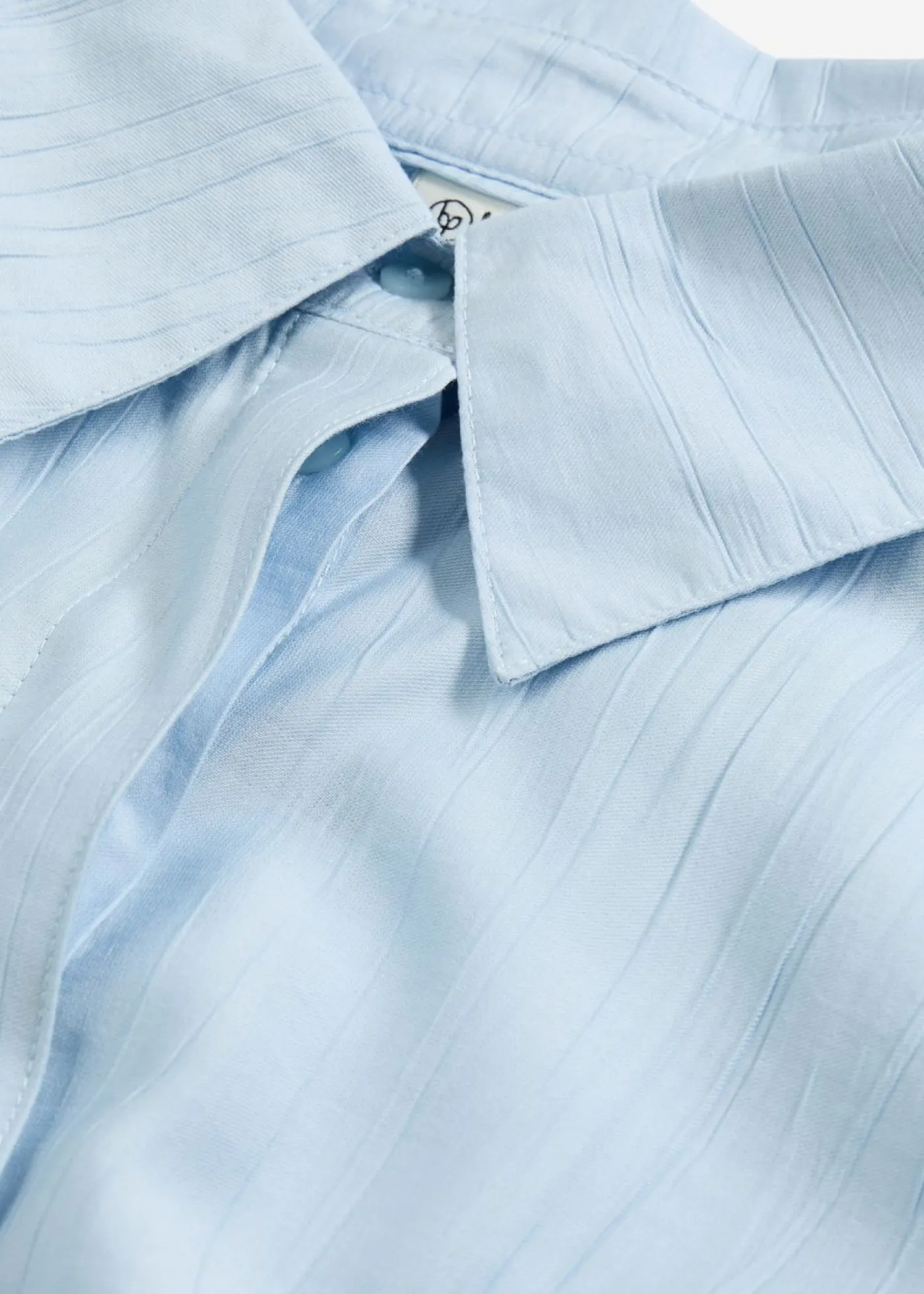 Online Blusa camisera de mezcla de viscosa fluida Mujer Camisas Y Blusas