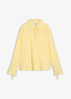 Hot Blusa camisera de mezcla de viscosa fluida Mujer Camisas Y Blusas