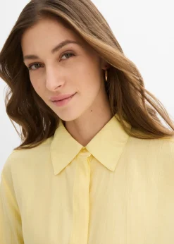 Hot Blusa camisera de mezcla de viscosa fluida Mujer Camisas Y Blusas