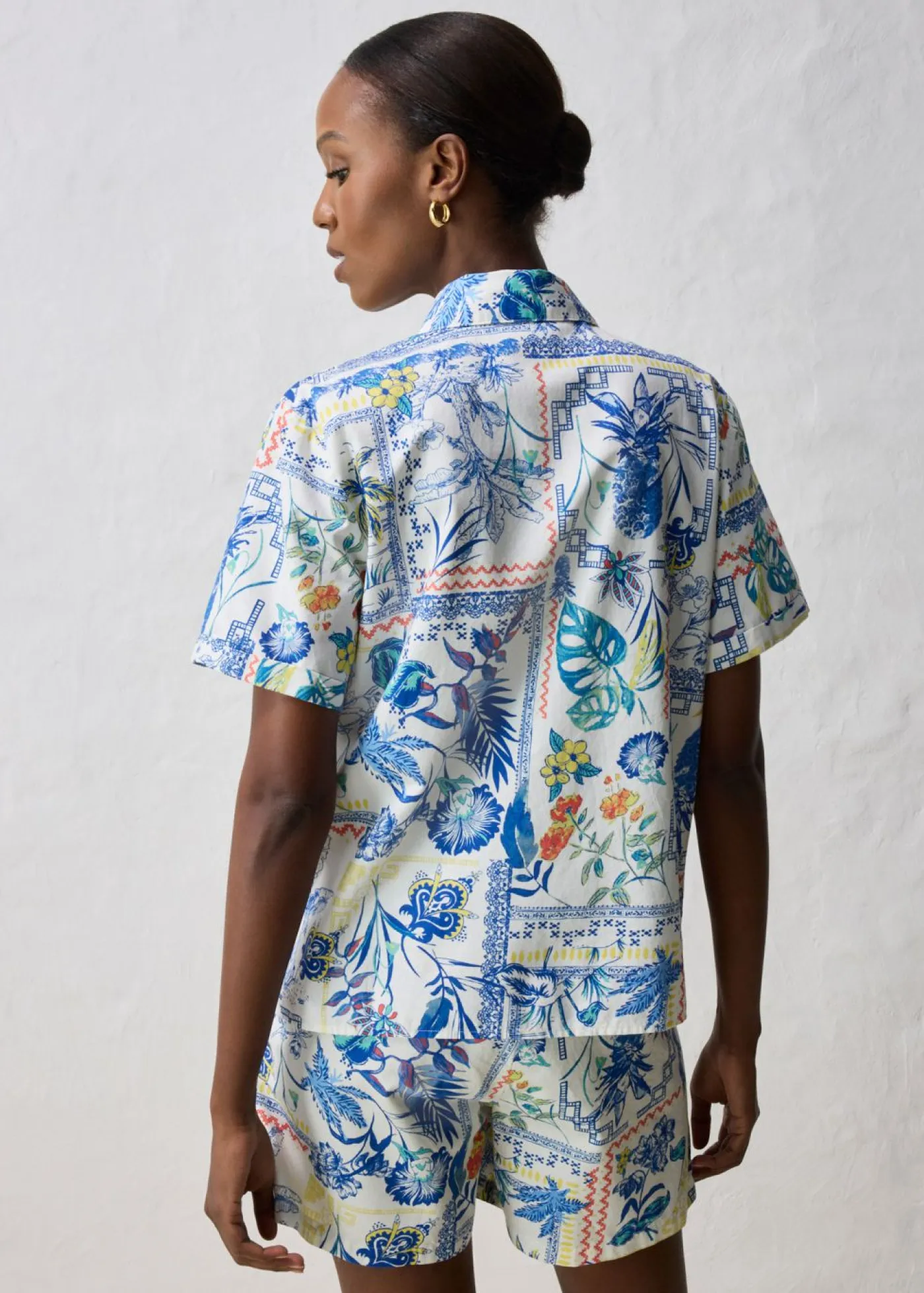 Hot Blusa con contenido de seda Mujer Premium|Camisas Y Blusas
