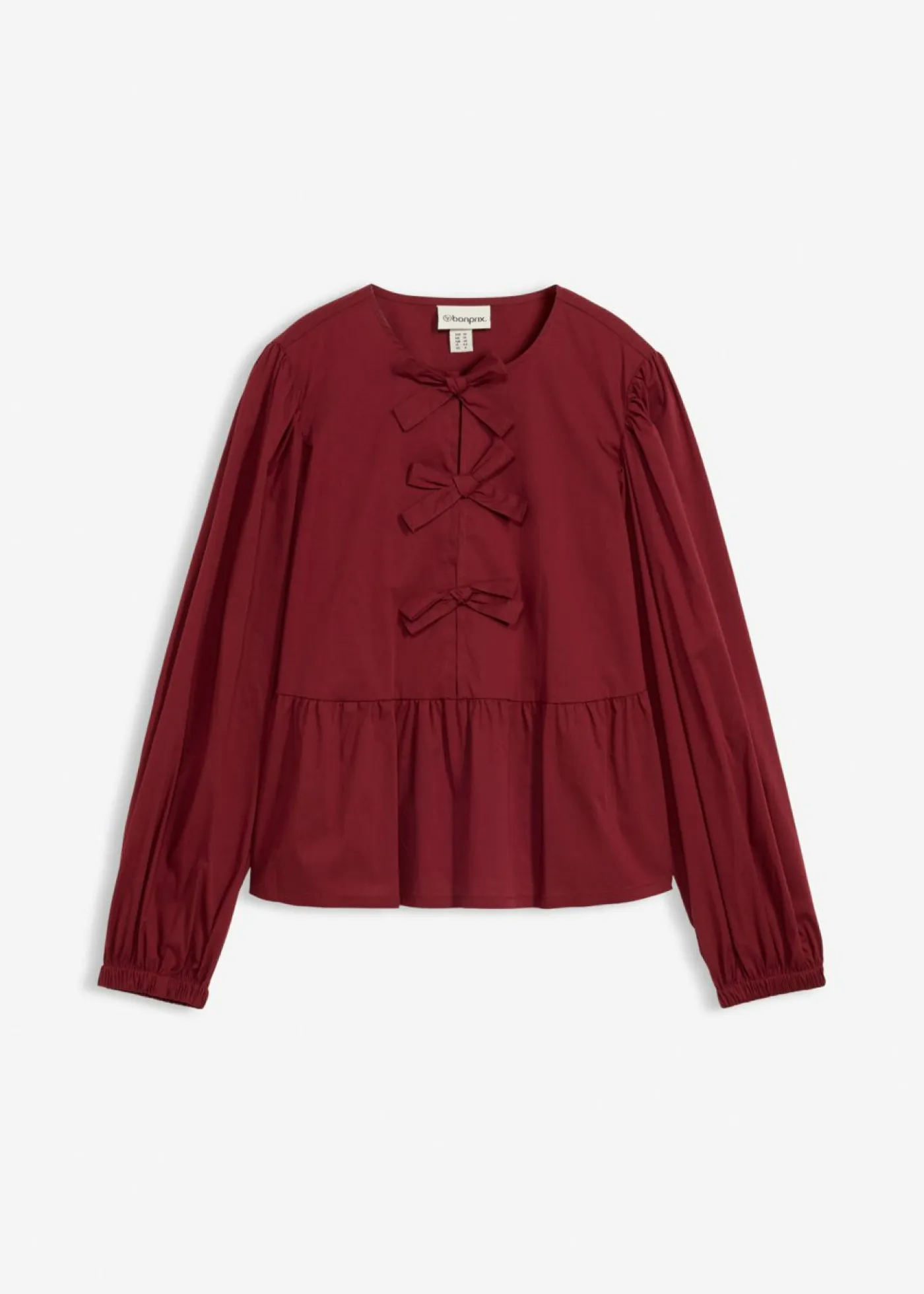 Clearance Blusa con detalles de lazo Mujer Camisas Y Blusas