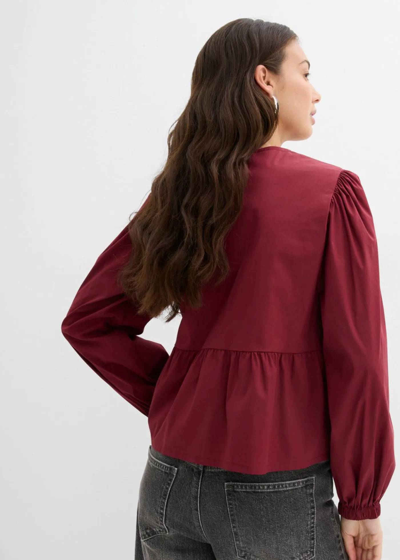 Clearance Blusa con detalles de lazo Mujer Camisas Y Blusas