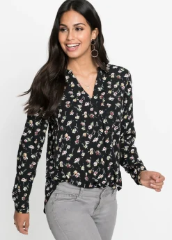 Hot Blusa con escote en V Mujer Camisas Y Blusas