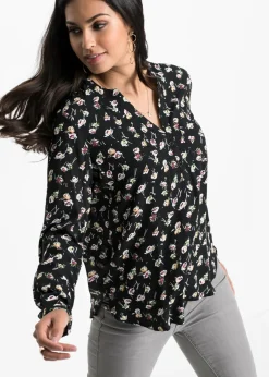 Hot Blusa con escote en V Mujer Camisas Y Blusas
