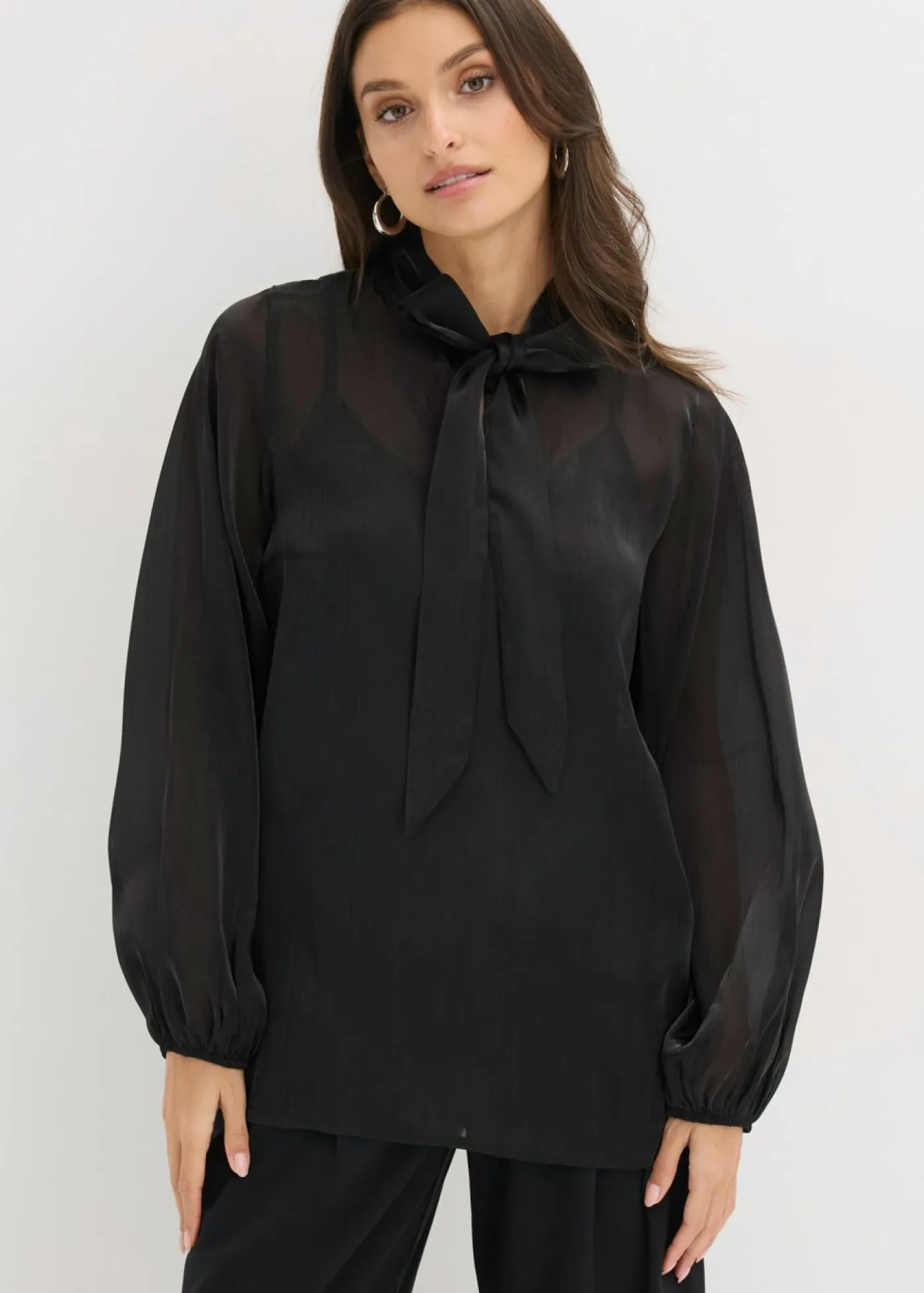 New Blusa con lazo Mujer Camisas Y Blusas|Ropa Elegante