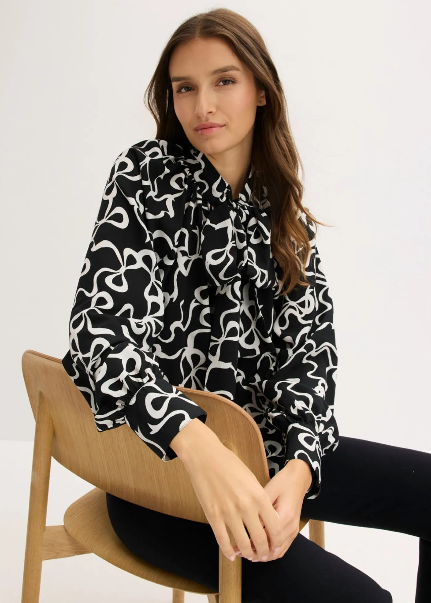 Discount Blusa con lazo Mujer Camisas Y Blusas