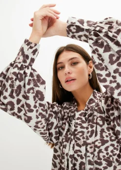 Blusa con lazo Mujer Camisas Y Blusas