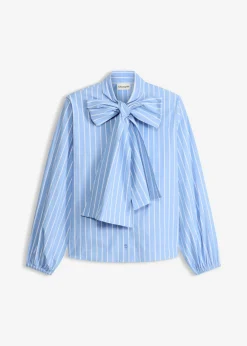 Blusa con lazo Mujer Camisas Y Blusas