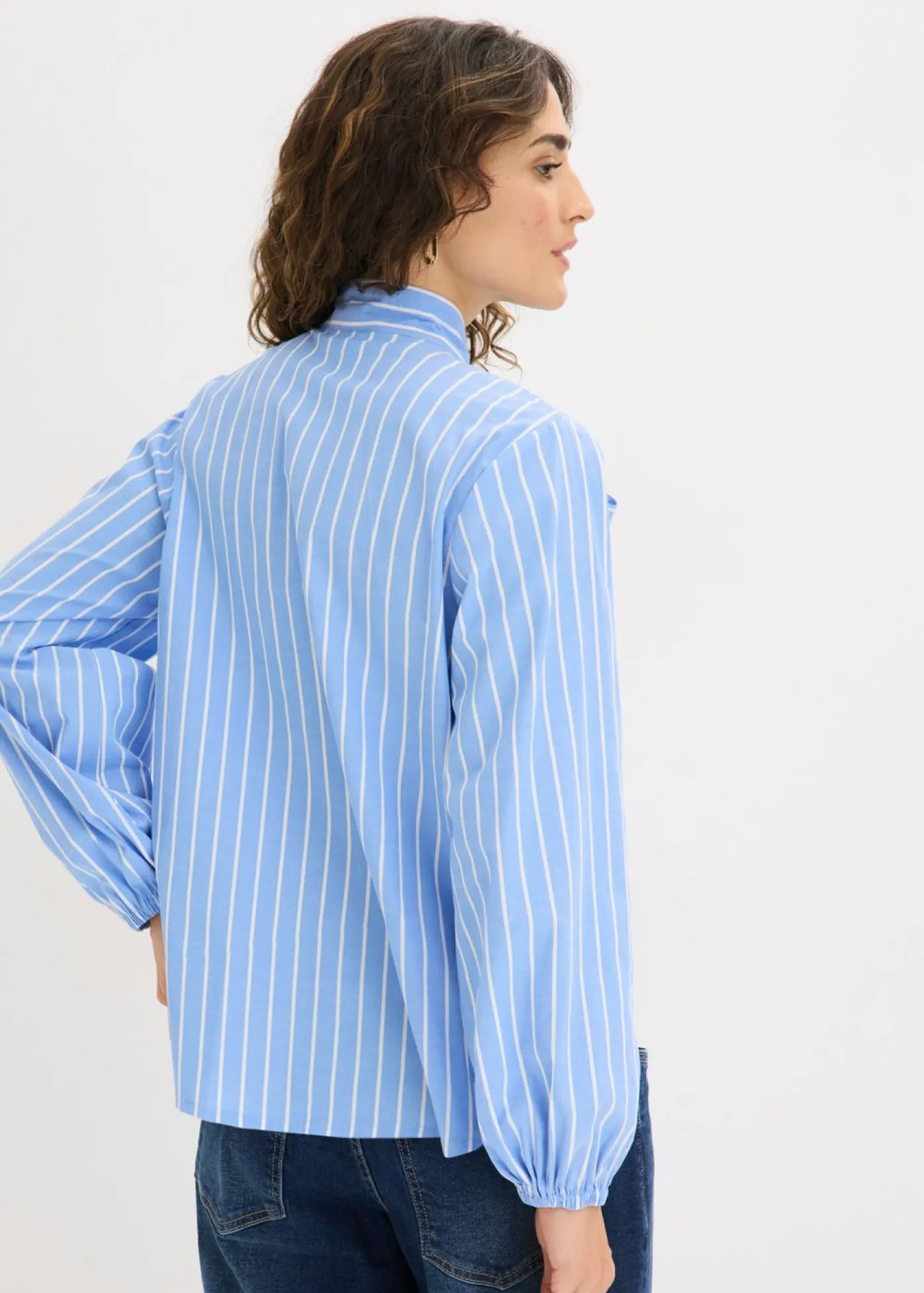 Blusa con lazo Mujer Camisas Y Blusas