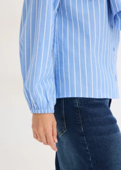 Blusa con lazo Mujer Camisas Y Blusas