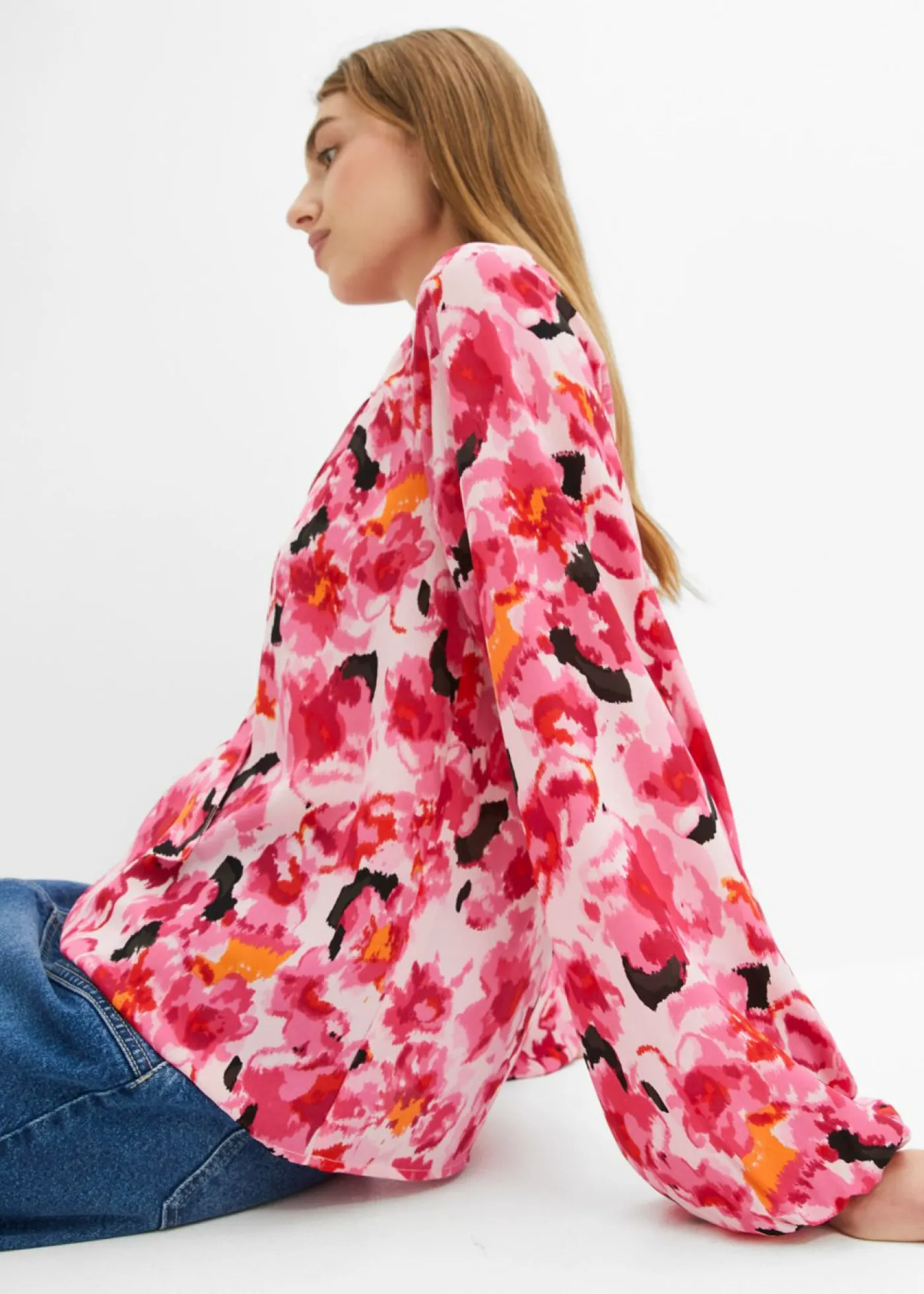 New Blusa con lazo de gasa Mujer Camisas Y Blusas