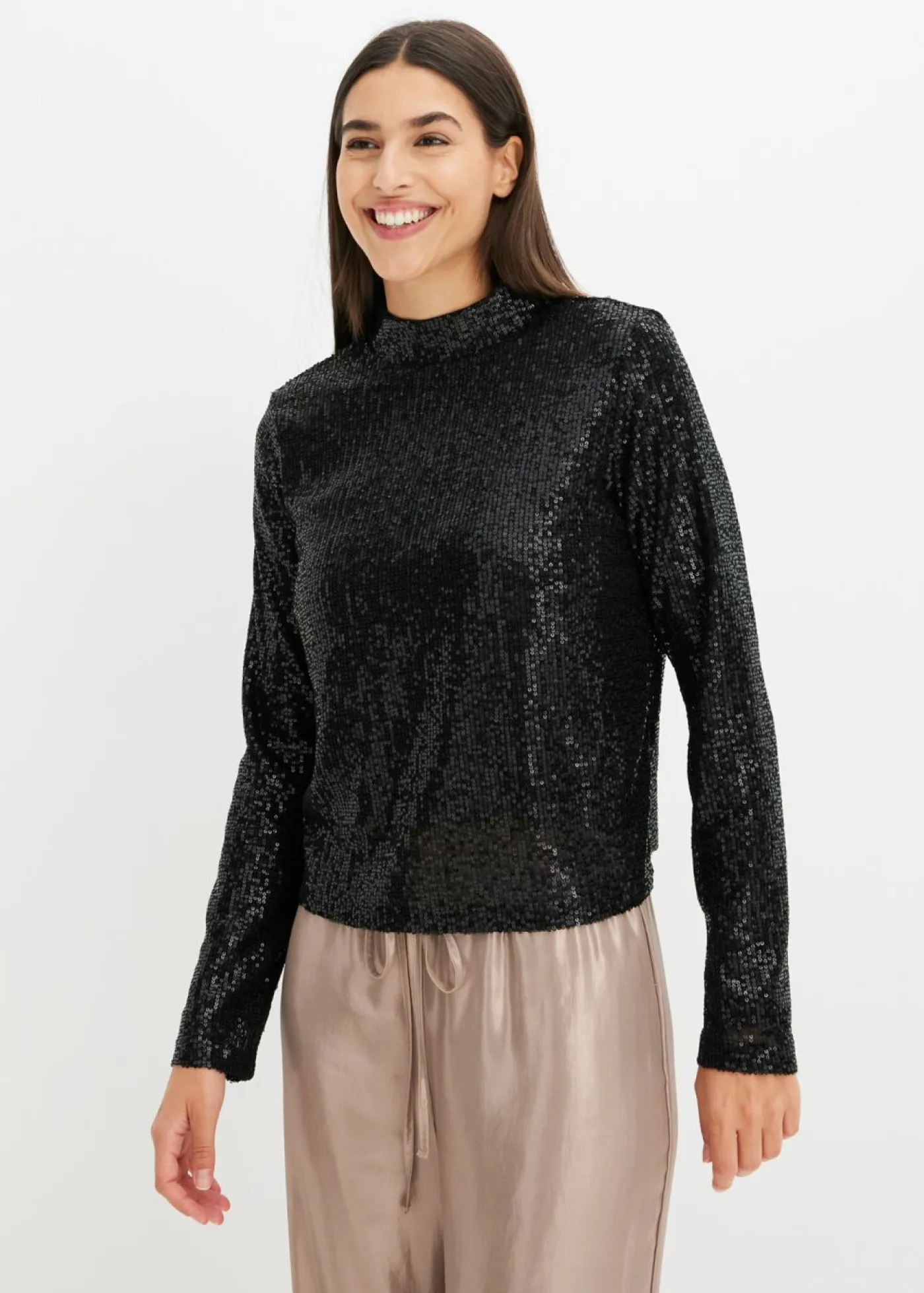 Best Blusa con lentejuelas Mujer Camisas Y Blusas