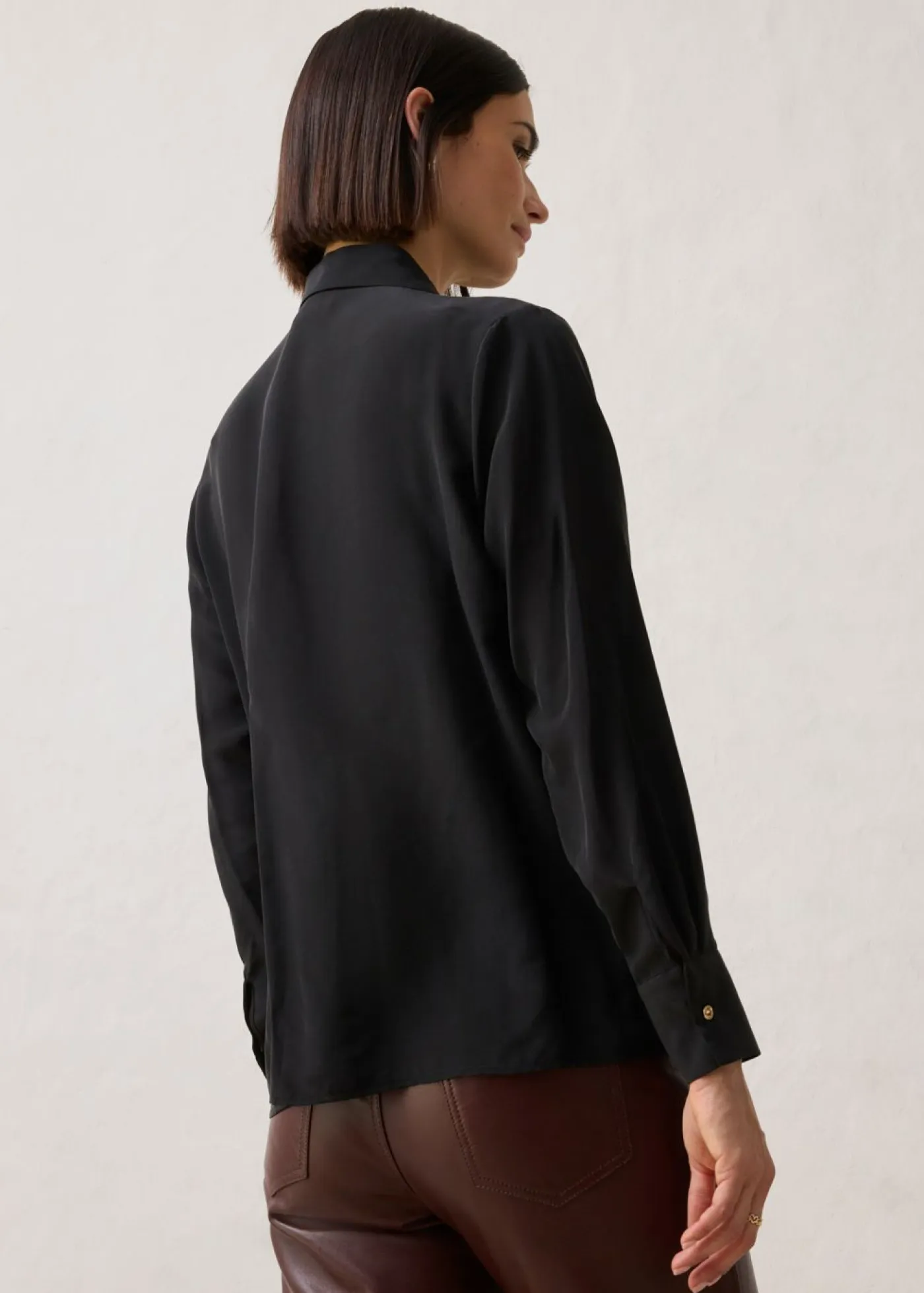 Online Blusa con seda Mujer Premium|Camisas Y Blusas