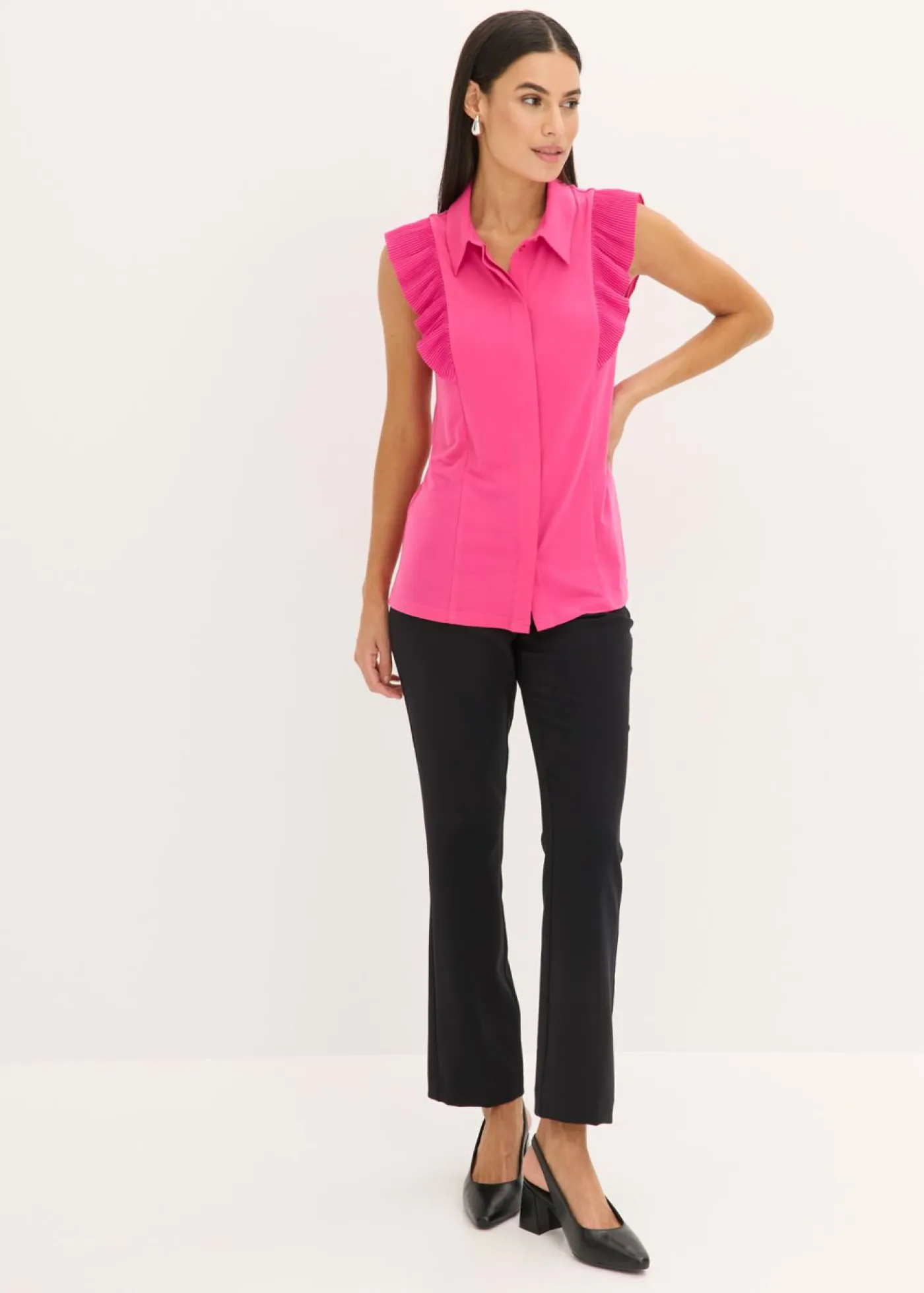 Discount Blusa con volantes Mujer Camisetas