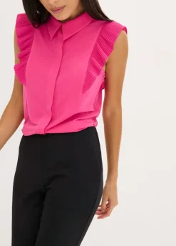 Discount Blusa con volantes Mujer Camisetas
