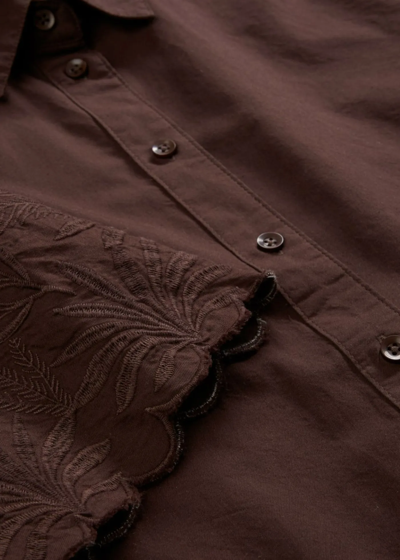 Sale Blusa corta con contenido de seda Mujer Premium|Camisas Y Blusas