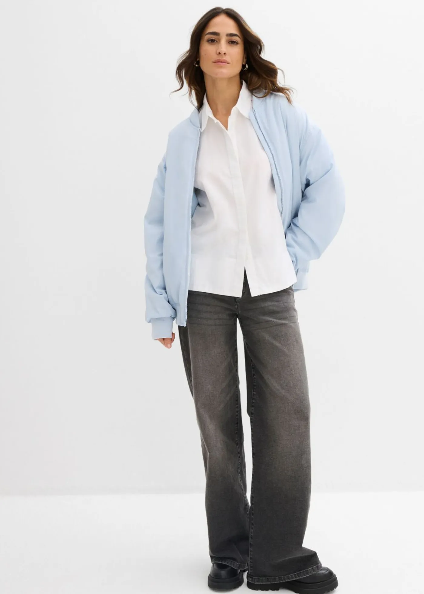 Hot Blusa de algodón orgánico puro Mujer Camisas Y Blusas