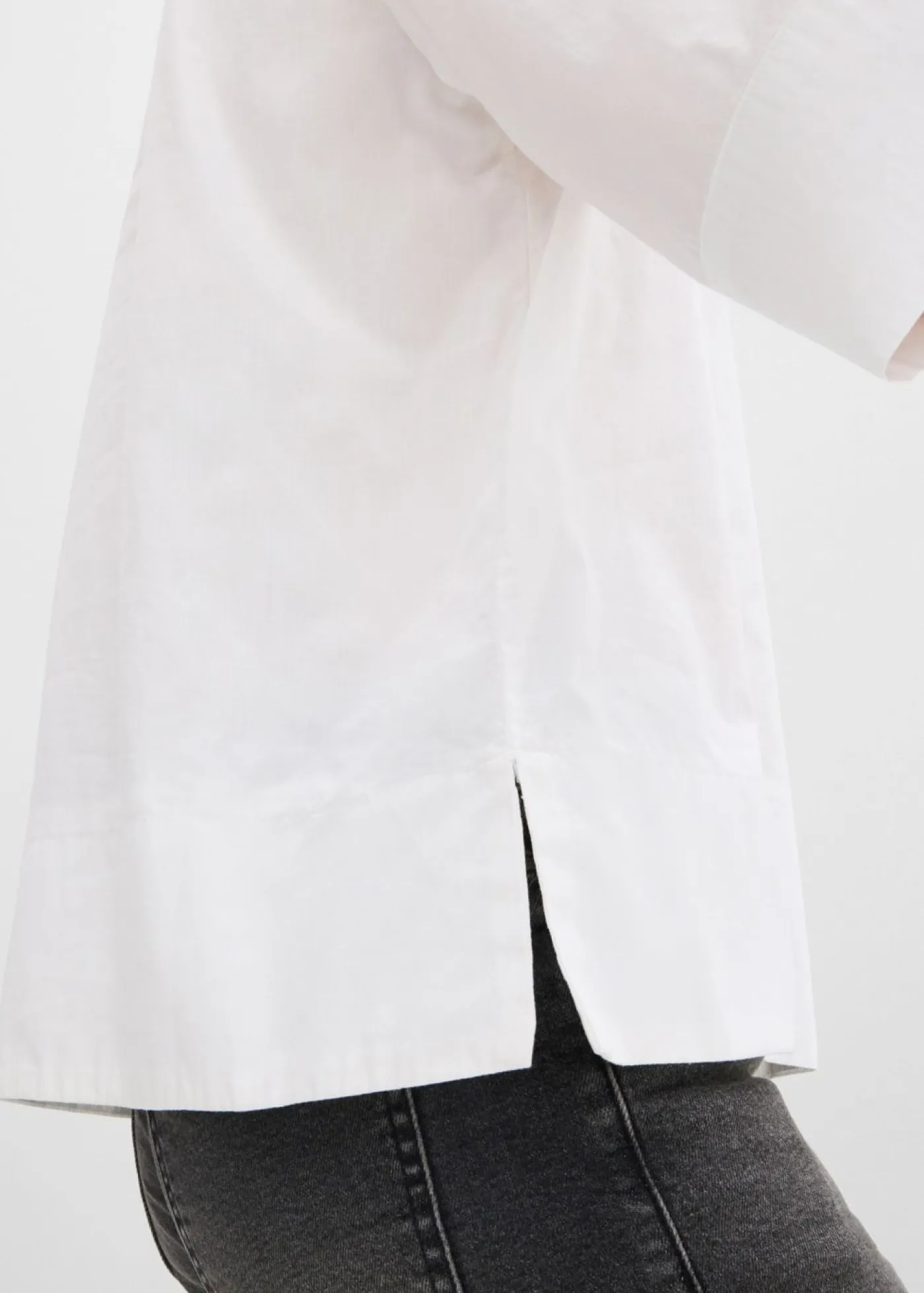 Hot Blusa de algodón orgánico puro Mujer Camisas Y Blusas