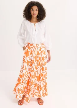Hot Blusa de algodón orgánico puro Mujer Camisas Y Blusas