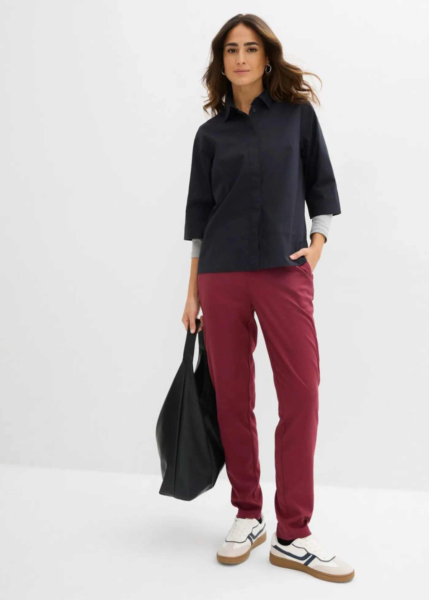 New Blusa de algodón orgánico puro Mujer Camisas Y Blusas