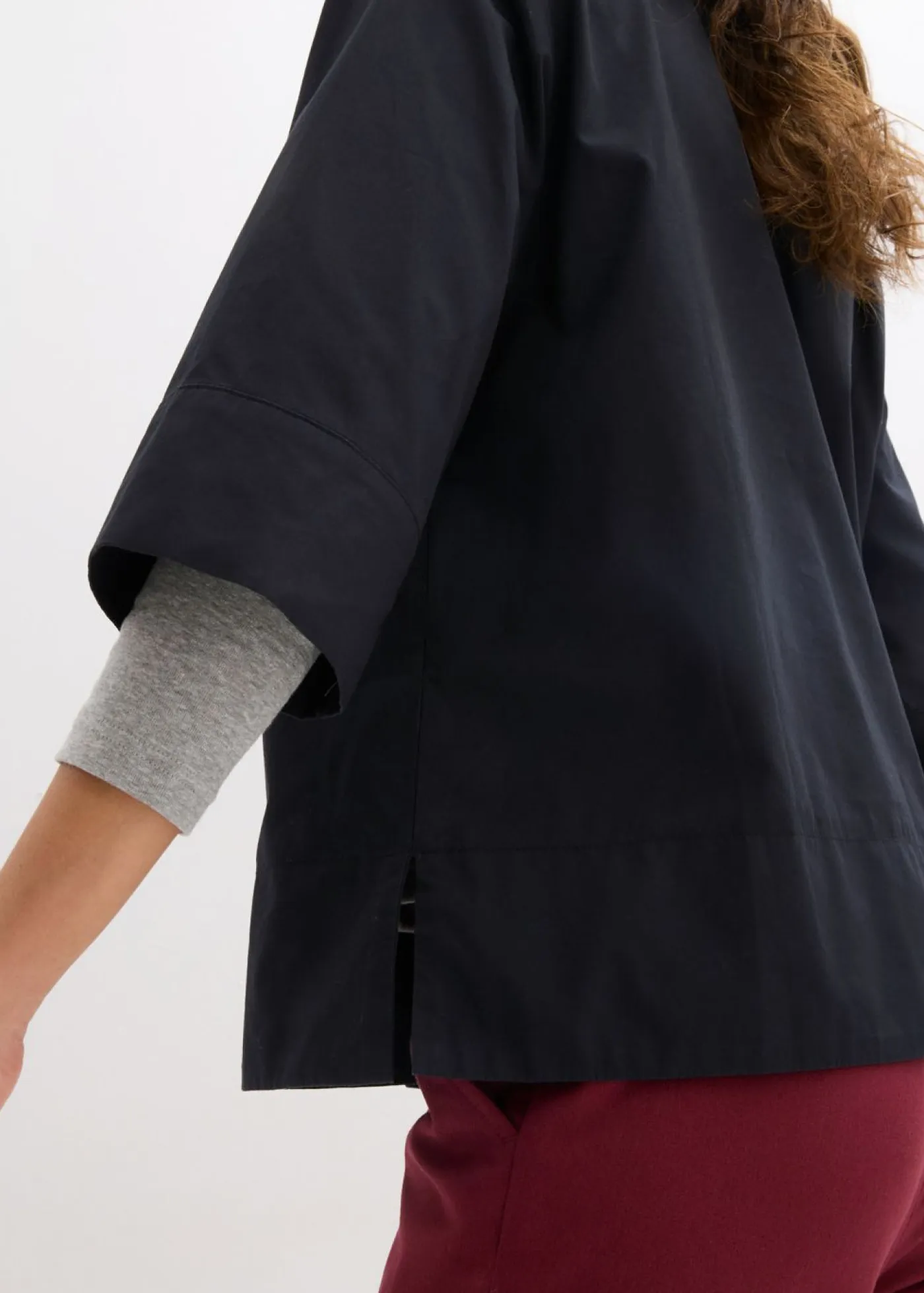 New Blusa de algodón orgánico puro Mujer Camisas Y Blusas