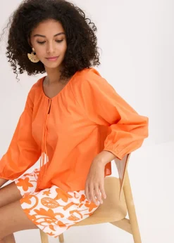 Online Blusa de algodón orgánico puro Mujer Camisas Y Blusas