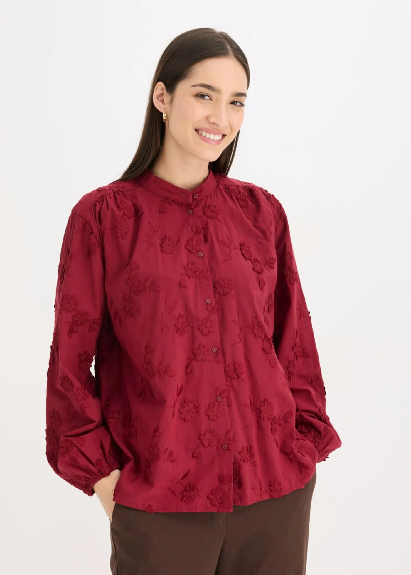 Online Blusa de algodón puro Mujer Camisas Y Blusas