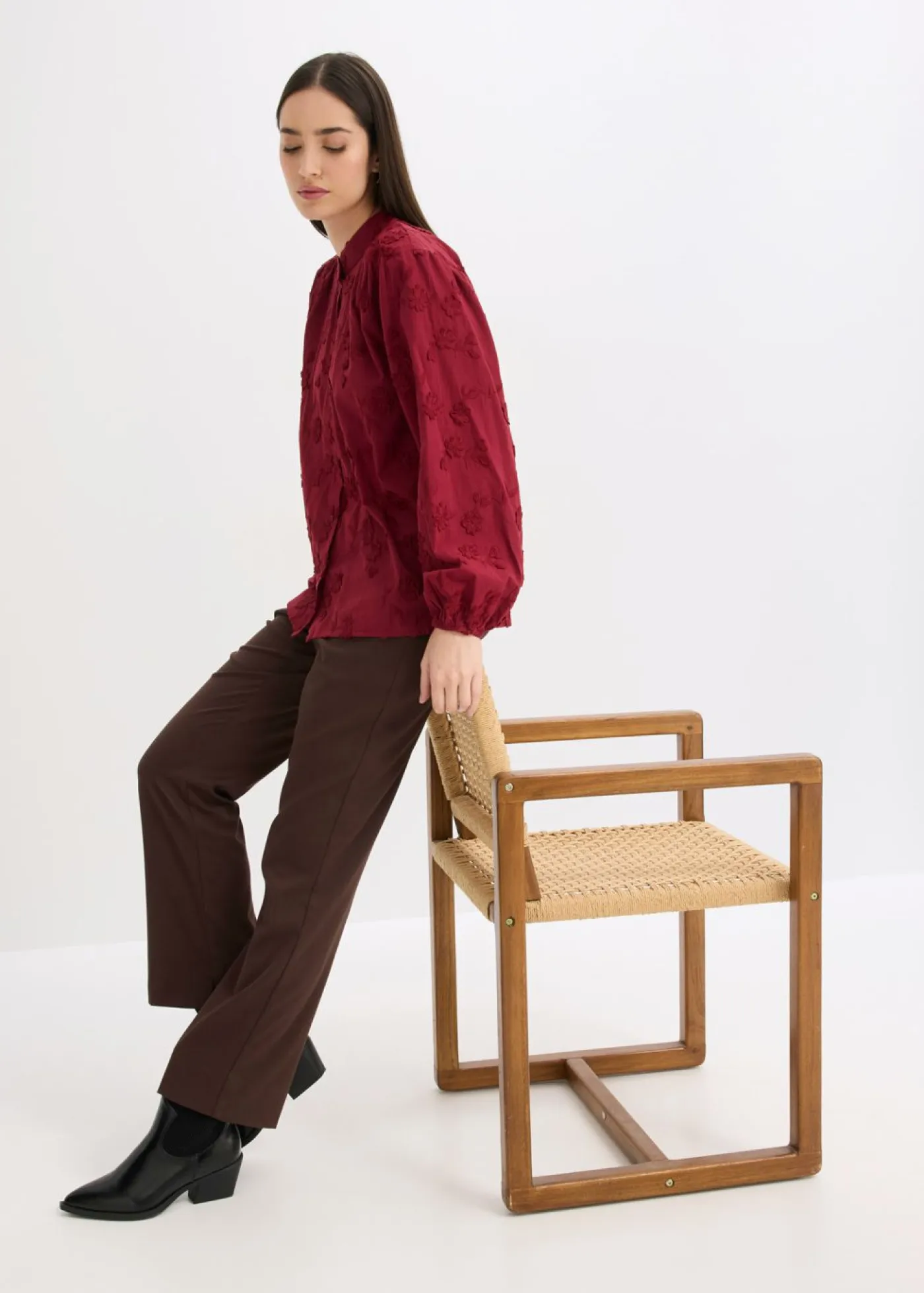 Online Blusa de algodón puro Mujer Camisas Y Blusas