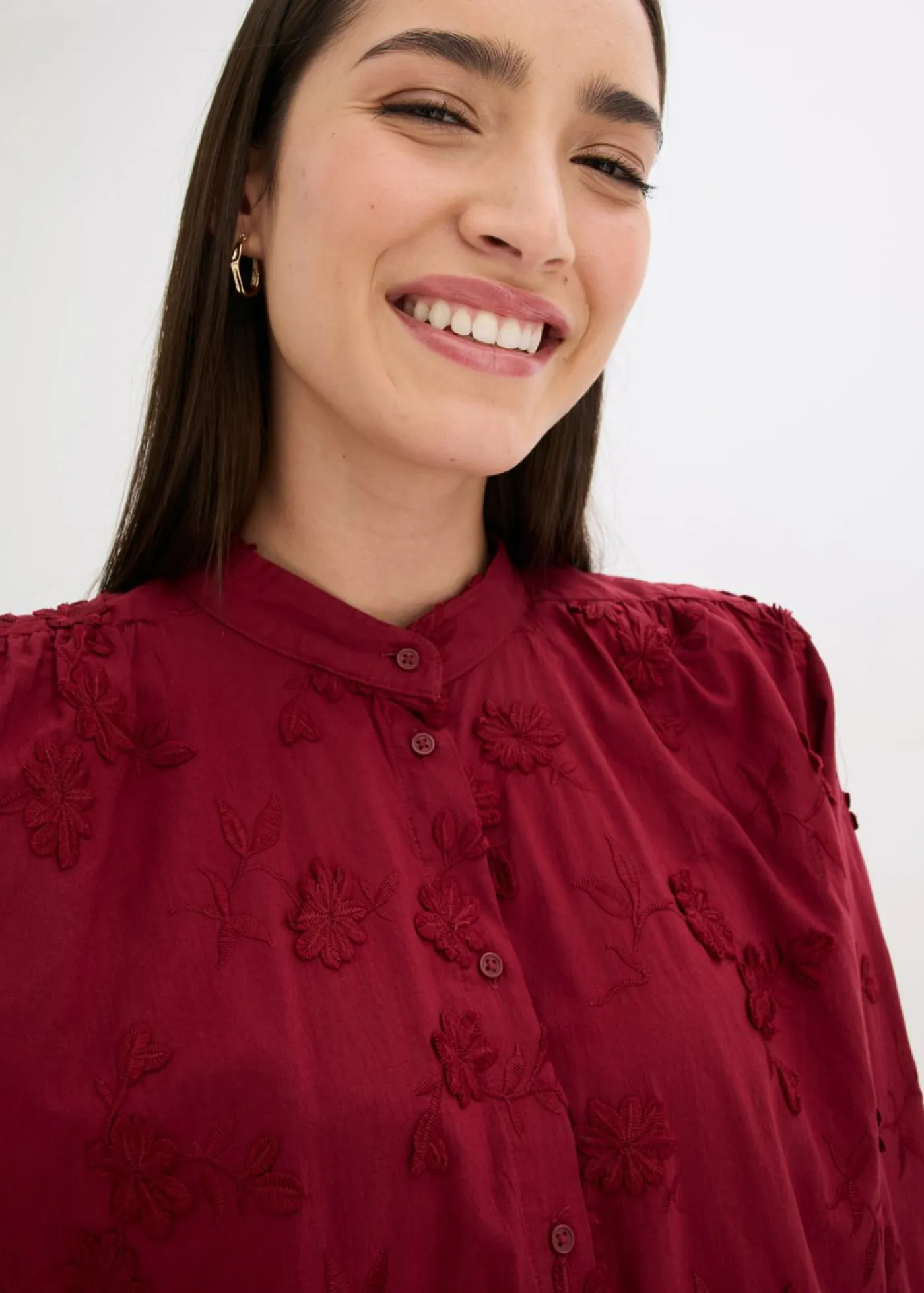 Online Blusa de algodón puro Mujer Camisas Y Blusas