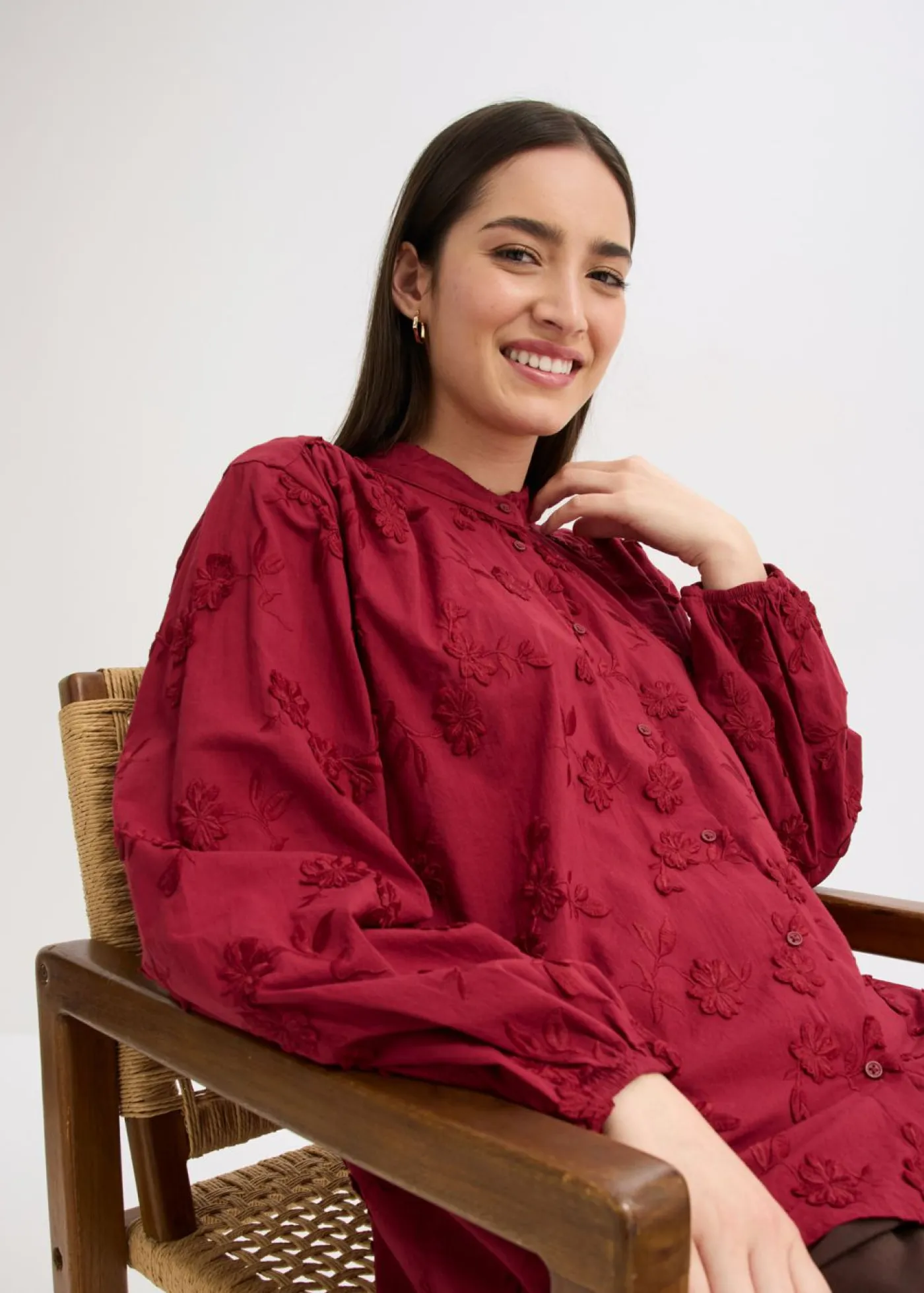 Online Blusa de algodón puro Mujer Camisas Y Blusas