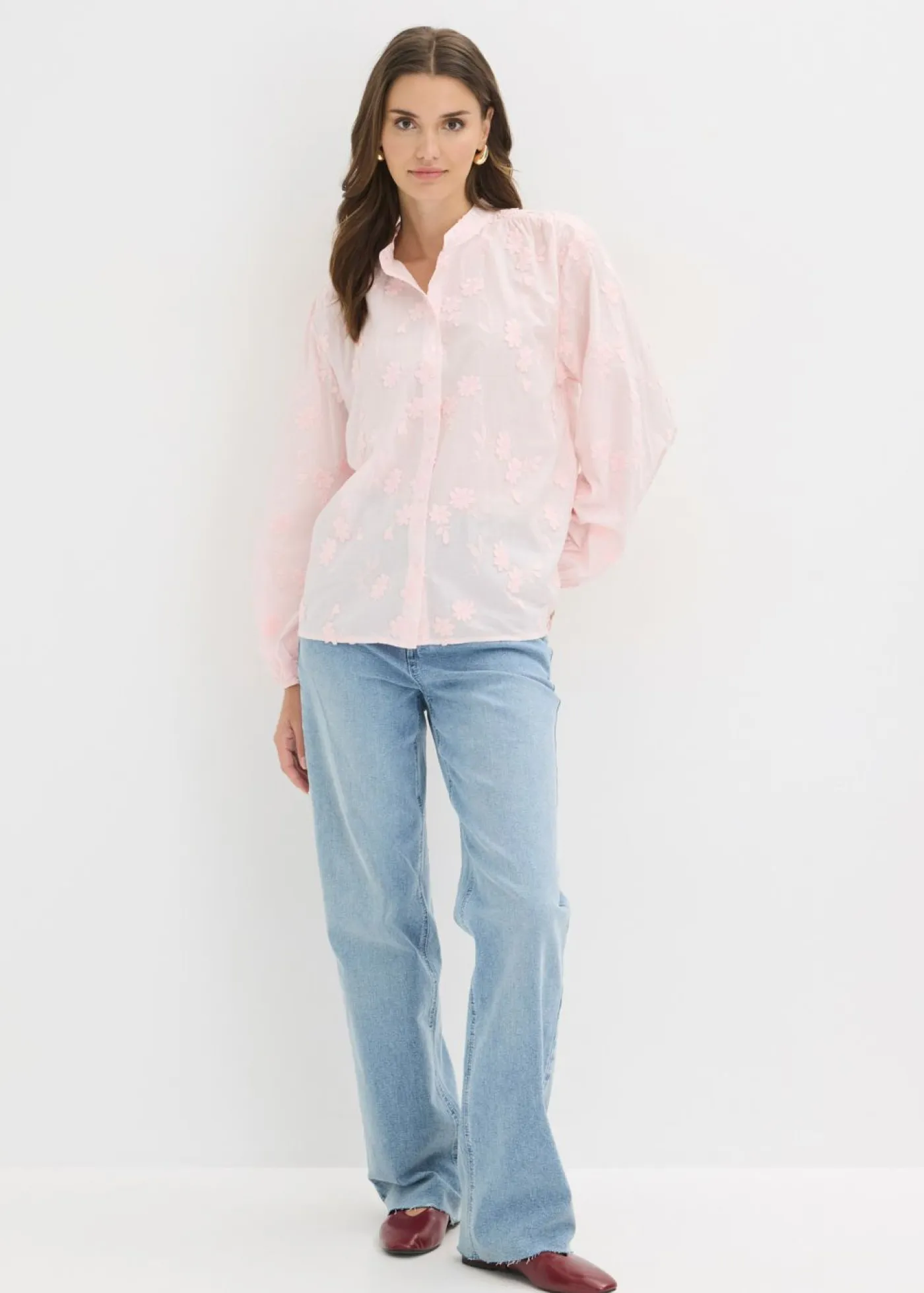 New Blusa de algodón puro Mujer Camisas Y Blusas