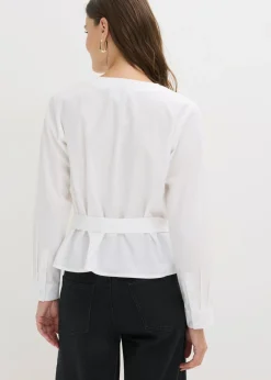 Online Blusa de algodón puro Mujer Camisas Y Blusas