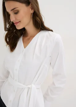 Online Blusa de algodón puro Mujer Camisas Y Blusas
