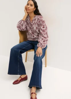 Online Blusa de algodón puro Mujer Camisas Y Blusas