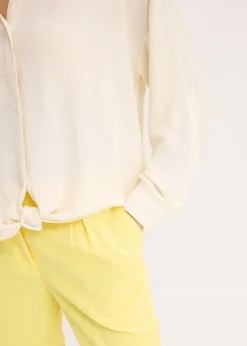 Hot Blusa de crepé ligero Mujer Camisas Y Blusas
