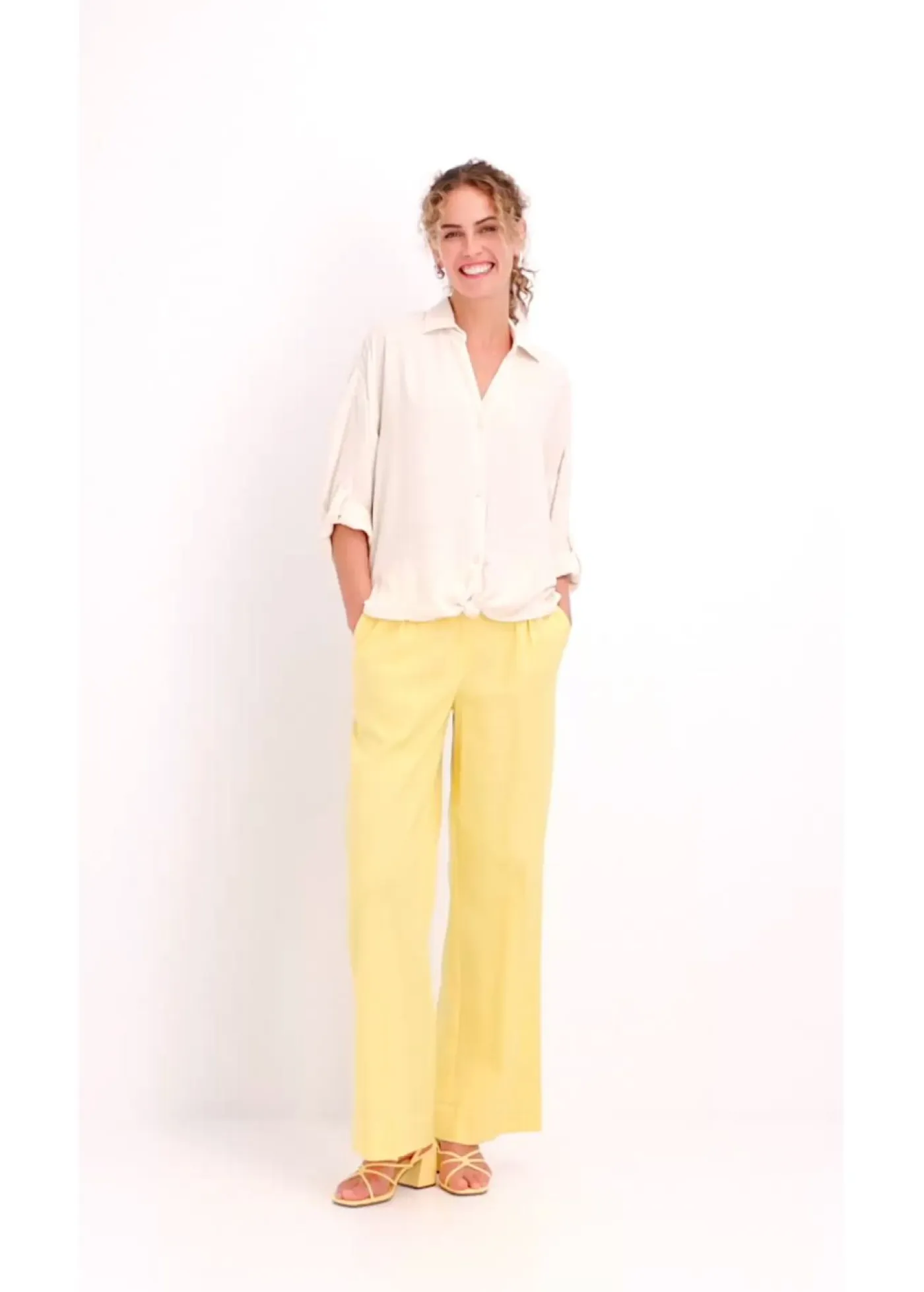 Hot Blusa de crepé ligero Mujer Camisas Y Blusas