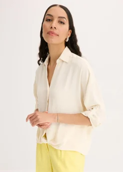 Hot Blusa de crepé ligero Mujer Camisas Y Blusas