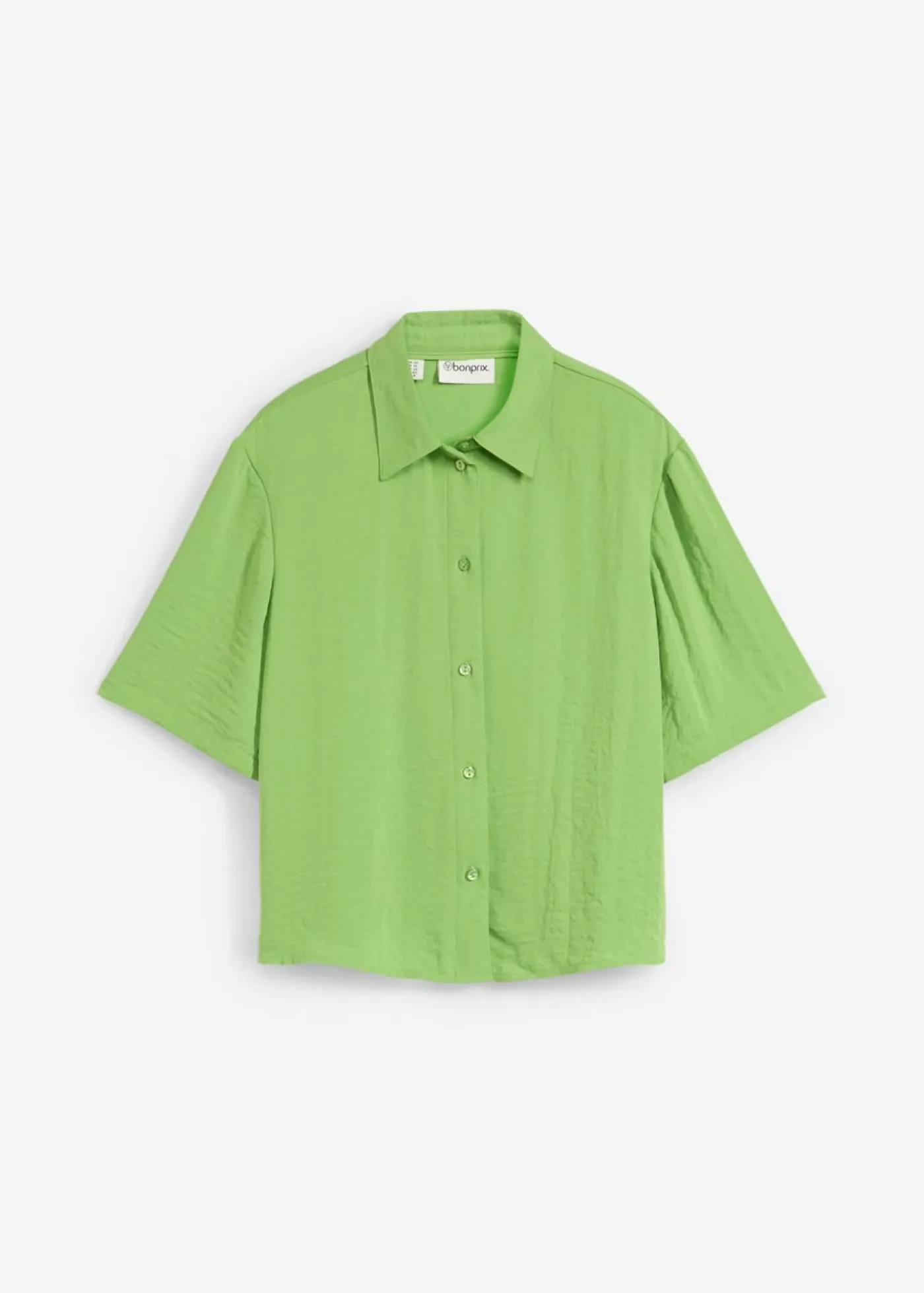 Clearance Blusa de crepé ligero con corte boxy Mujer Camisas Y Blusas