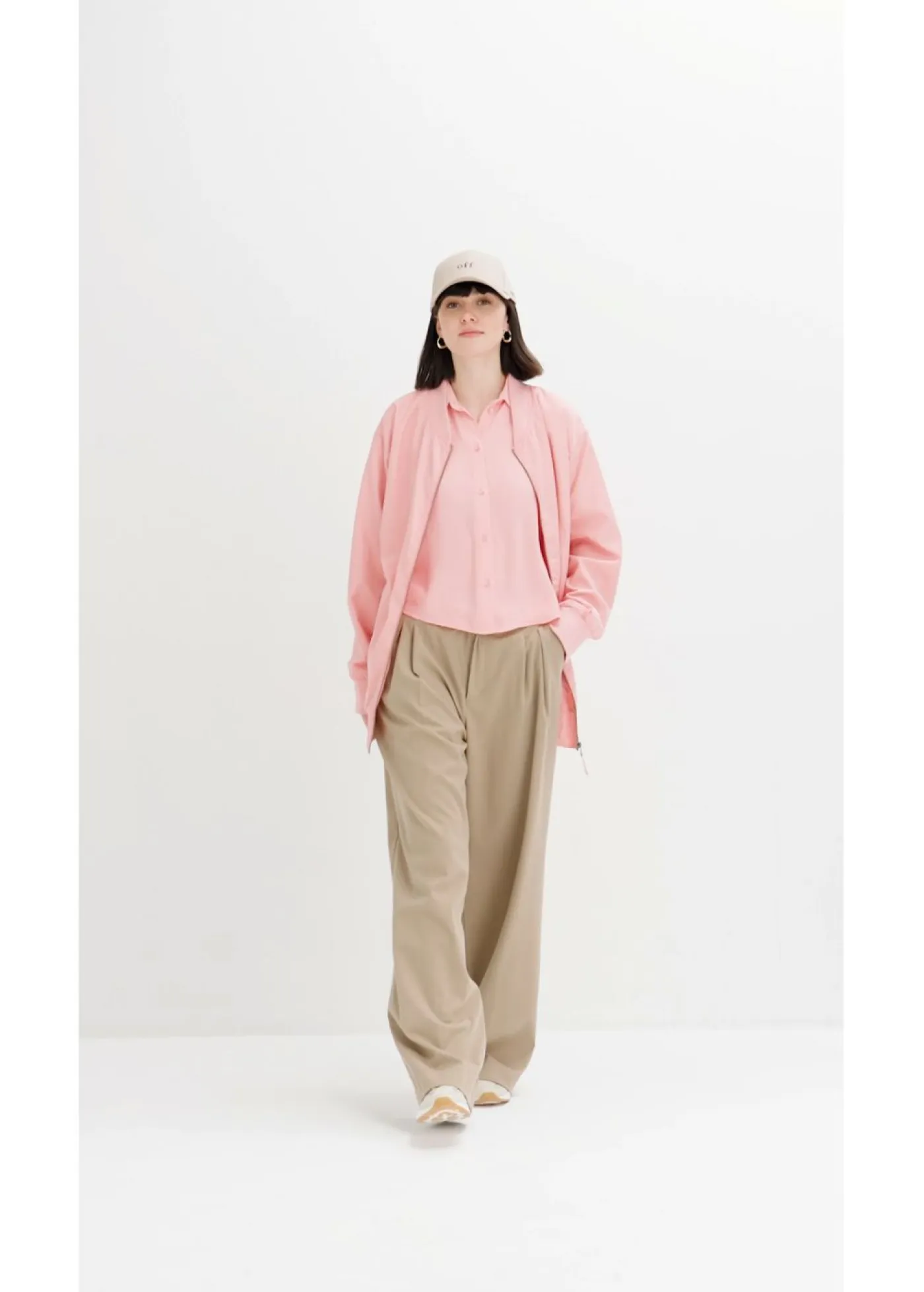 Online Blusa de crepé ligero con corte boxy Mujer Camisas Y Blusas