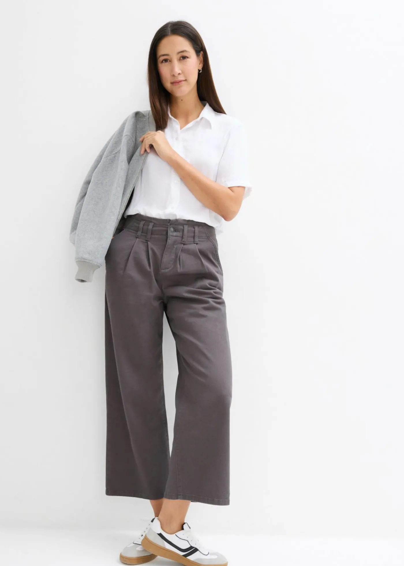 Best Blusa de crepé ligero con corte boxy Mujer Camisas Y Blusas