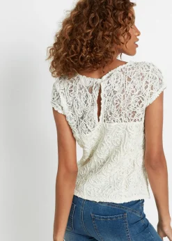 Clearance Blusa de encaje Mujer Camisas Y Blusas