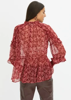 Discount Blusa de gasa Mujer Camisas Y Blusas