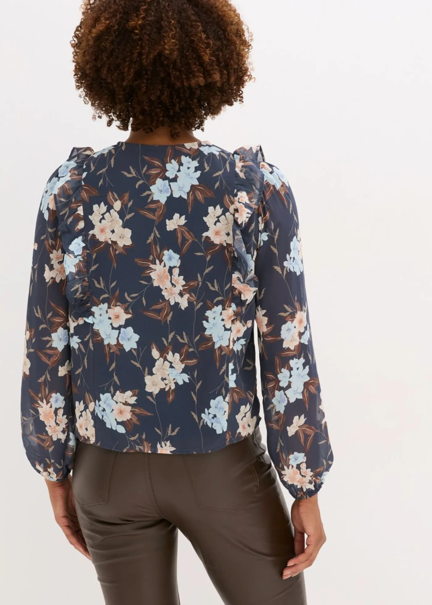 New Blusa de gasa Mujer Camisas Y Blusas
