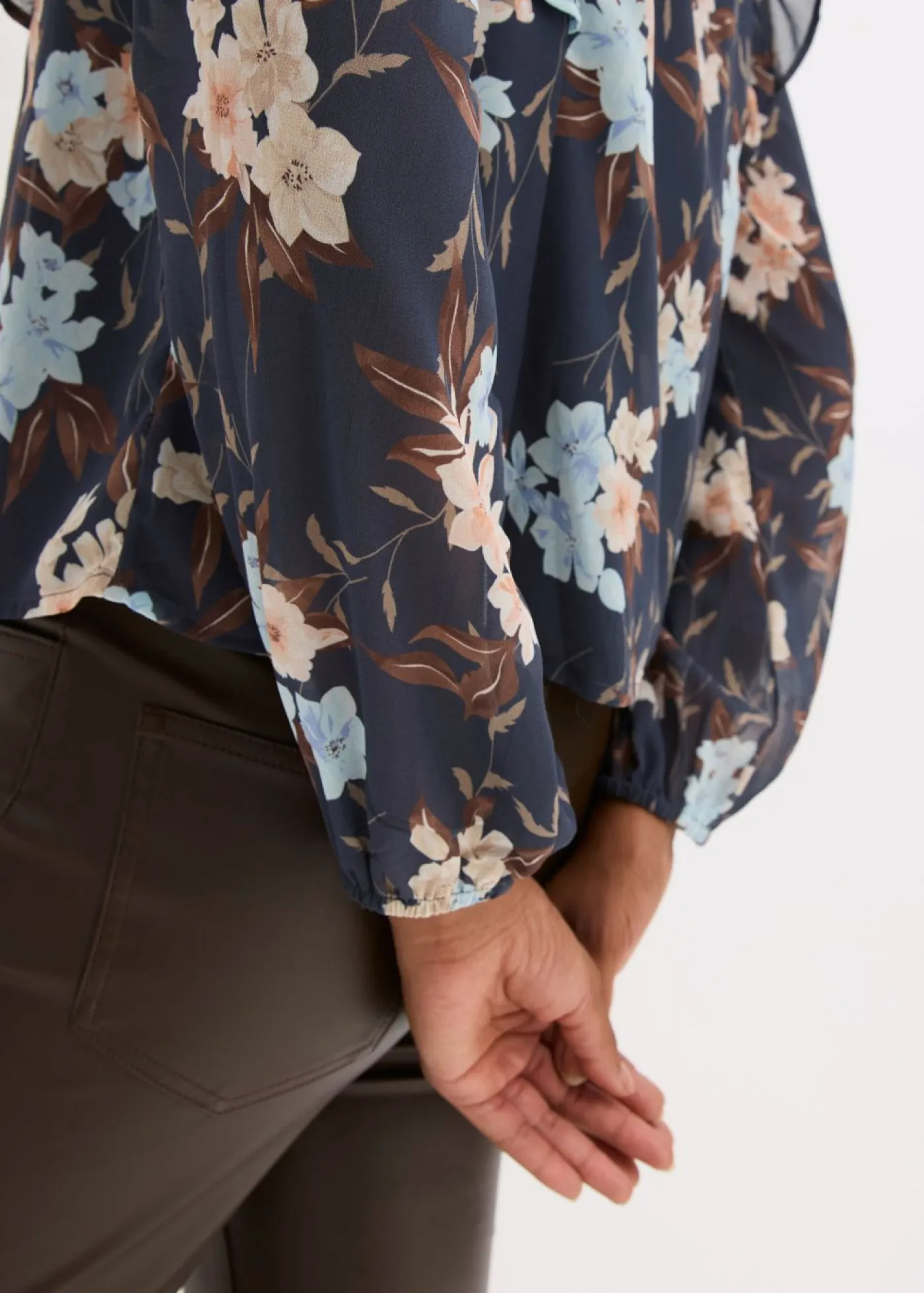 New Blusa de gasa Mujer Camisas Y Blusas