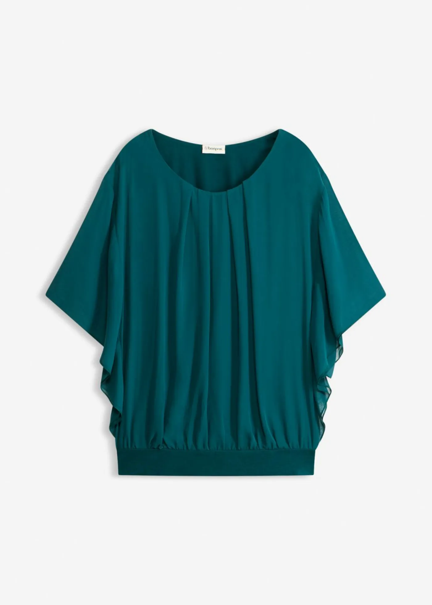 Online Blusa de gasa con camiseta interior Mujer Camisas Y Blusas|Novedades