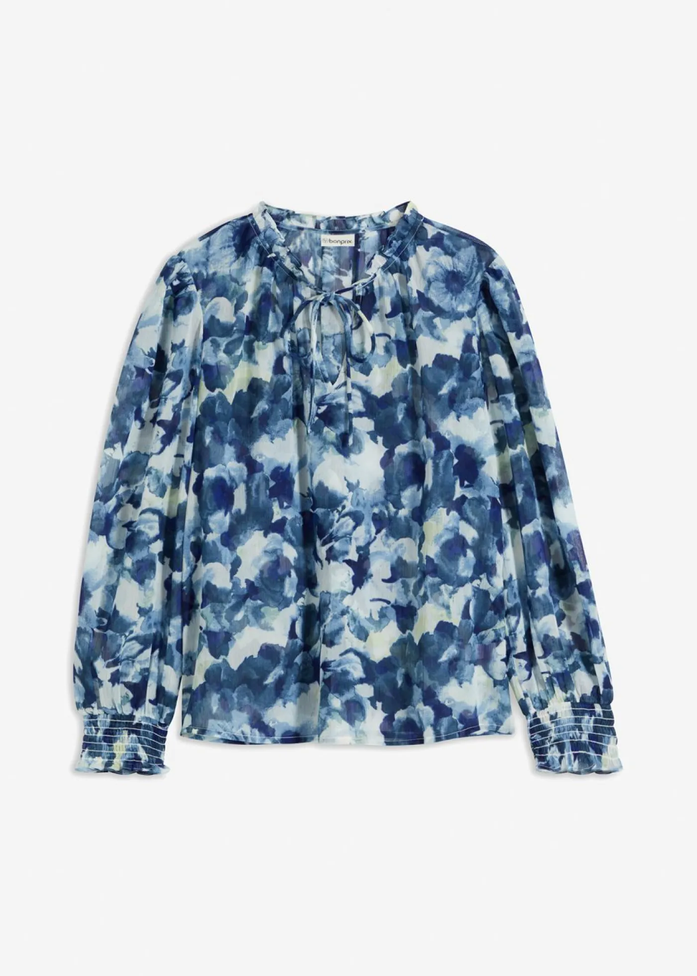 Best Blusa de gasa estampada Mujer Camisas Y Blusas|Novedades