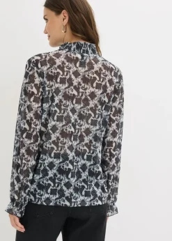 Sale Blusa de malla fina Mujer Camisetas