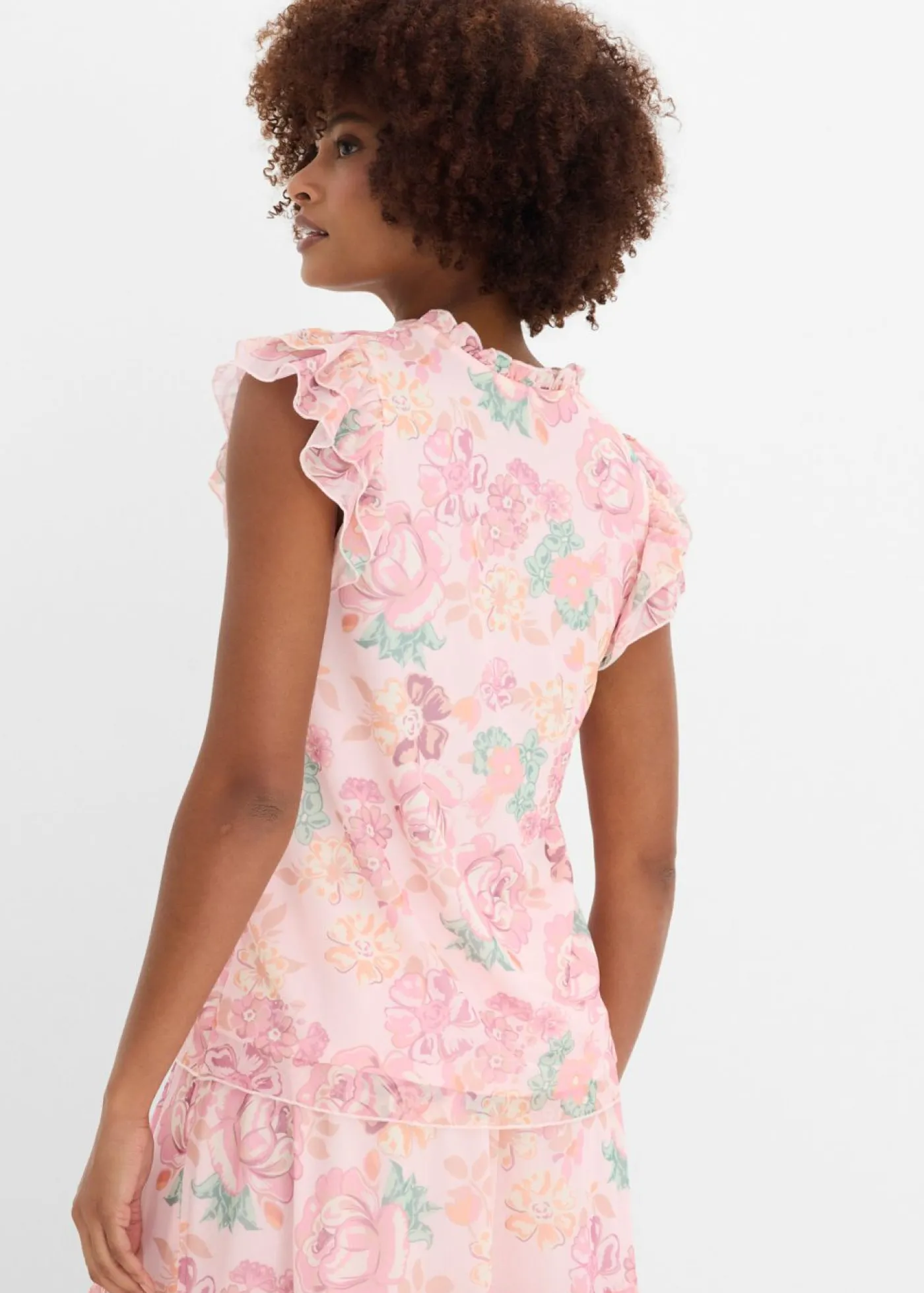 Blusa de malla suave Mujer Camisetas|Novedades