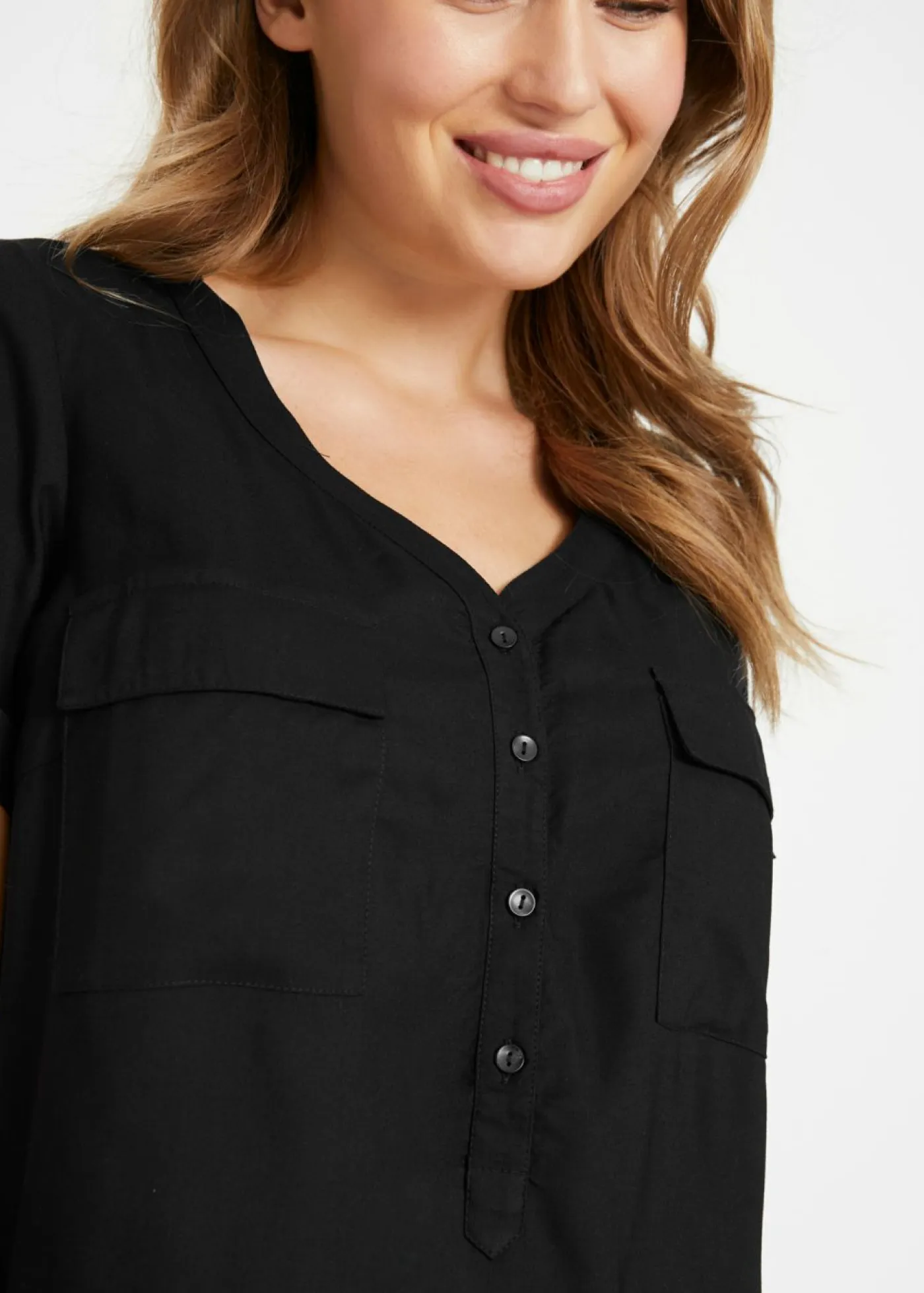 Discount Blusa de manga corta Mujer Camisas Y Blusas