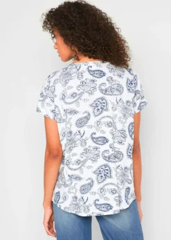 Blusa de manga corta Mujer Camisas Y Blusas